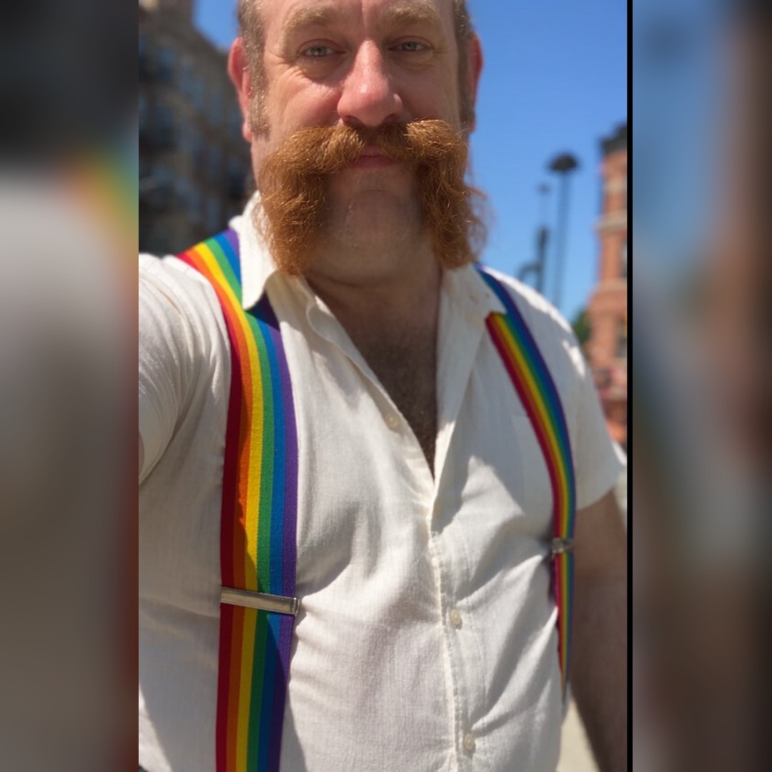 Outside selfie